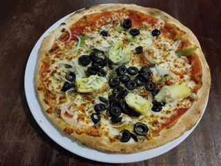Pizza Vegetariana (Mediano)