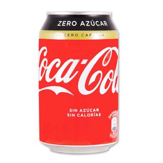 Coca-Cola Zero Azúcar Zero Cafeína lata 330ml.