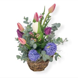 Cosulet cu flori de primavara