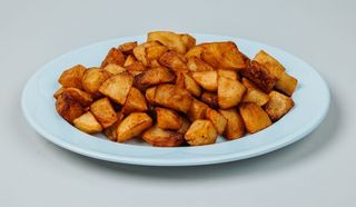 106. Пържени пресни картофи