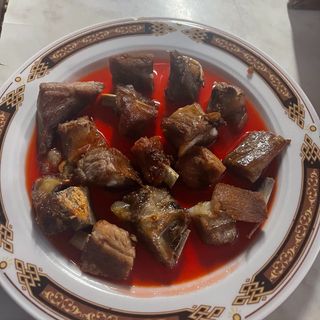 Costilla Asada Con Salsa De Agridulce