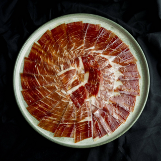 Plato de jamón ibérico boka