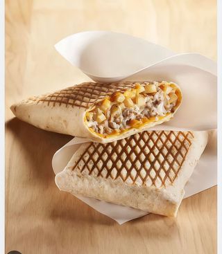 Taco de carne de Kebab