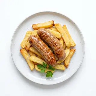 Chips & Sausage
