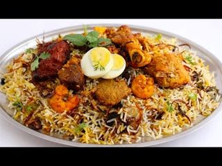 Plato Con Mezcla Especial De Bombay Biryani