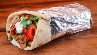 Chicken & Sausage 'Combo' Shawarma