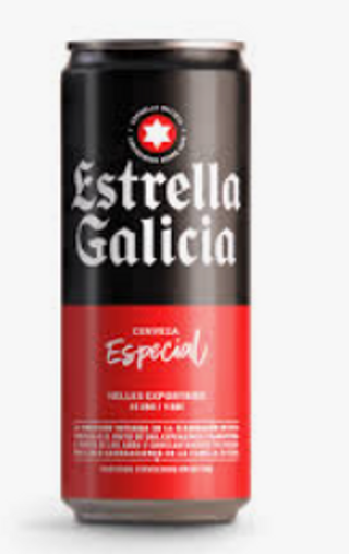 Cerveza Estrella Galicia (330 Ml.)