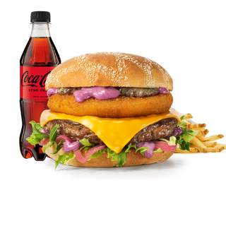 Burger Rywala Umami Beef w zestawie