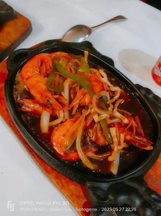 78, Langostinos Con Salsa De Soja