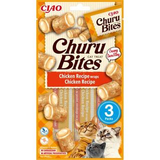 Zestaw promocyjny 3+1 za 1 grosz INABA CHURU BITES kurczak 3x10g
