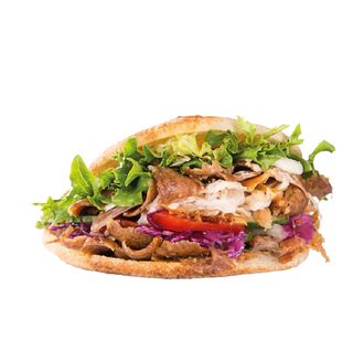 Kanapka halloumi pita