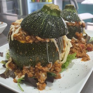 Bubango relleno de Carne