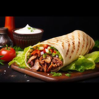 Rollo De Ternera Con Verdura