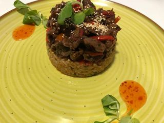 Thay pork si orez basmati