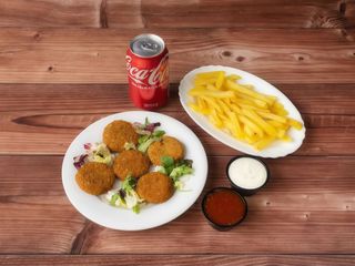 Menú Plato De Falafel