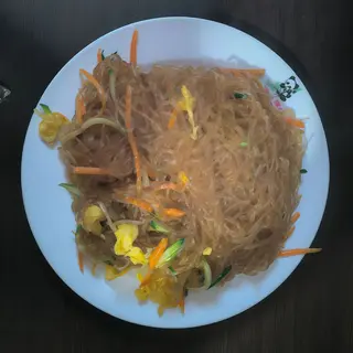 35 Spaghetti di soia con verdura