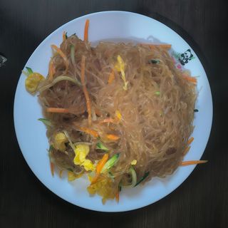 35 Spaghetti di soia con verdura