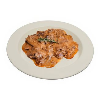 Fricando de ternera eco con setas "moixernons"