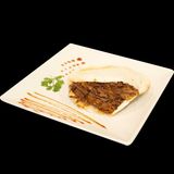 Arepa rellena carne