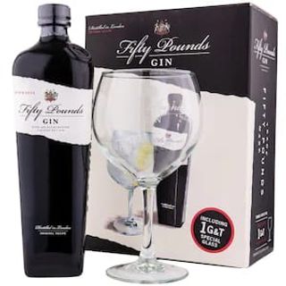 Fifty Pounds London Dry Gin Cu Pahar 0.7l