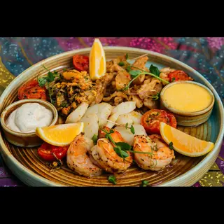Assorted seafood