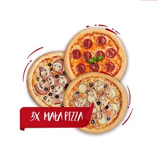 Zestaw " 3x Mała Pizza "