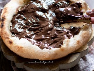 Pizza con Nutella