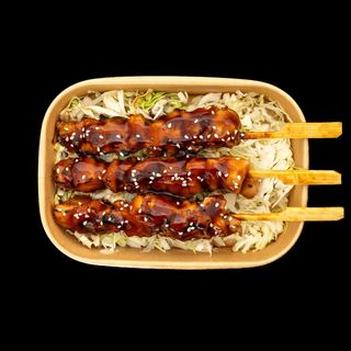 7 Spiedini Di Yakitori Di Pollo 3Pz.