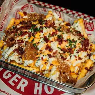 FRIES BACON&TRUFFLE&CHEESE: 