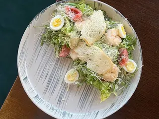 Салат Цезар з креветкою (200g)