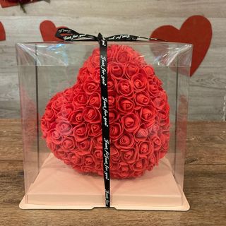 CORAZON DE FOAM ROJO 25CM