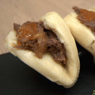 Pan Bao De Pulled Pork BBQ Y Kimchi (1 Ud.)