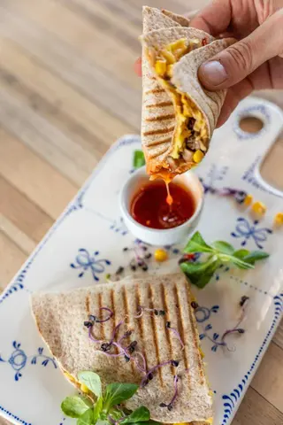 Vegan Quesadilla - produs de post