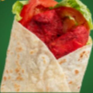 Menú chicken tikka wrap