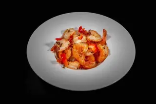 Gamberetti con Sale e Pepe