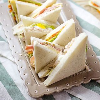 Tramezzino cotto, mozzarella