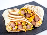 Steak beef burrito