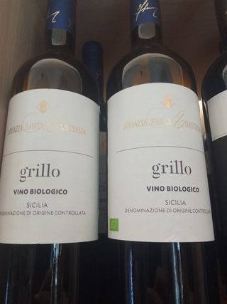 Grillo Biologico Abbazia Sant' Anastasia Doc