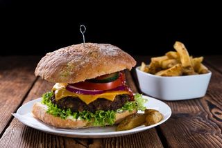 Бургер в арменска питка 