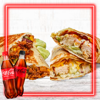 Vaca & Pollo + 2 бр. Coca-Cola