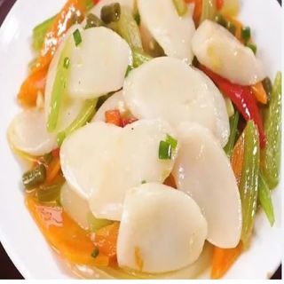 Gnocchi di riso saltato con verdure miste