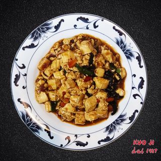 Ma-po Tofu  ( non vegetariano , piccante )