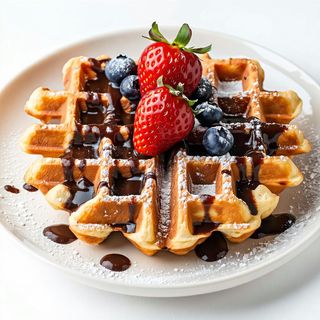 Waffle alla Nutella