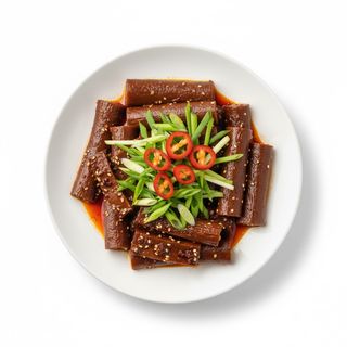 卤腐竹Piel de tofu