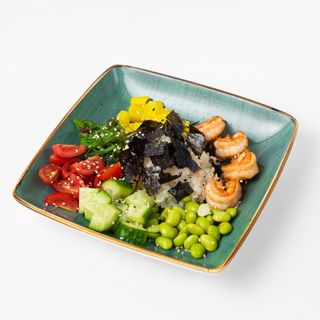 поке боул с креветками