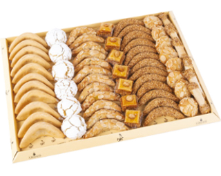Plateau Gâteaux marocain Variés PM (Env. 800G)