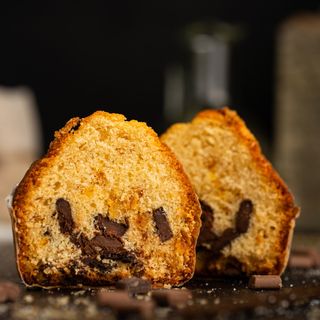 Magdalena de chocolate y mandarina (Ud)