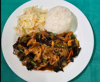 Wieprzowe z grzybami