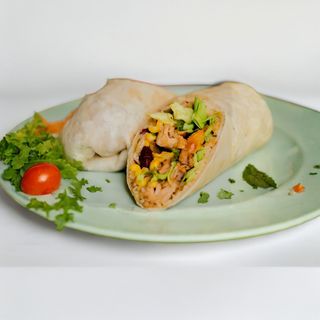 Burrito BBQ standard + pepsi  0.2l w zestawie