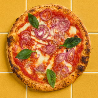 Pizza Atún y cebolla